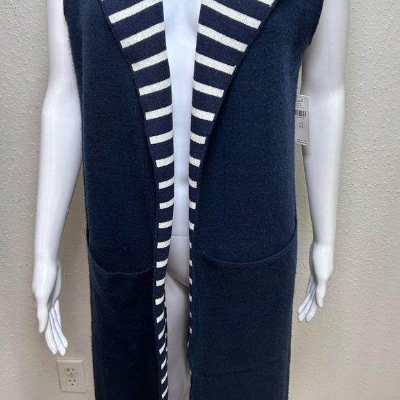 Anthropologie Moth Longline Sweater vest - Picture 2 of 9